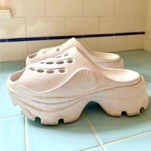 Adidas by Stella McCartney White Clogs